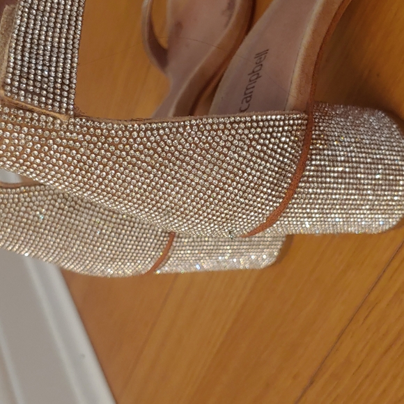 Jeffrey Campbell Rhinestone Heeled Sandals - Picture 4 of 5